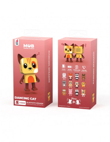 MOB Högtalare Trådlös  Dansande Katt