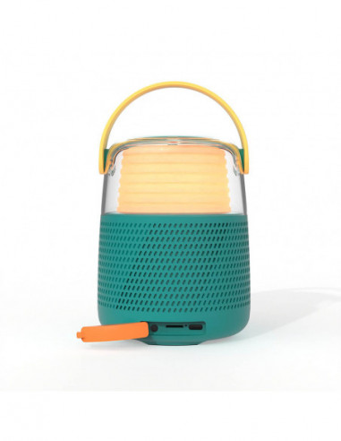 MOB Speaker Karaoke Kit Mic LED Blue