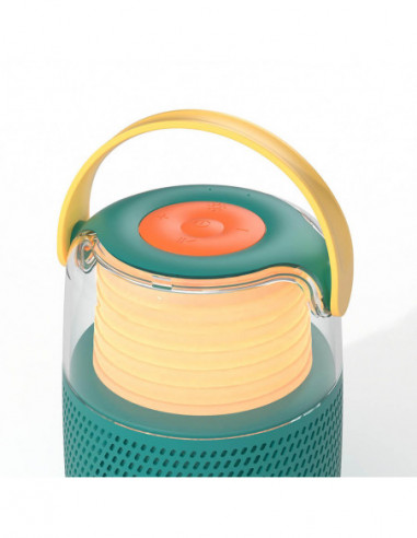 MOB Speaker Karaoke Kit Mic LED Blue