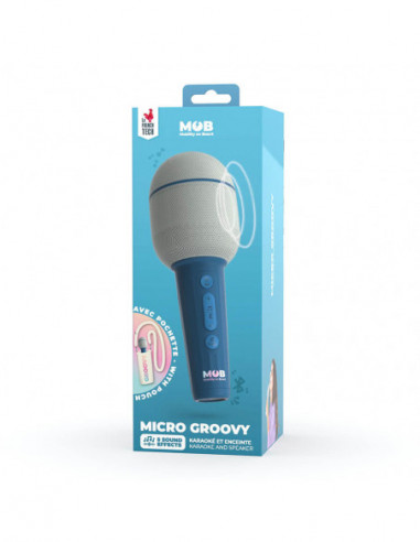 MOB Karaoke MIC Groovy Blue