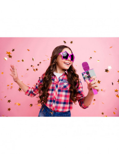 LOL Karaoke Mic Pink
