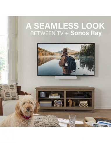 SANUS Soundbar Mount for Sonos Ray Black