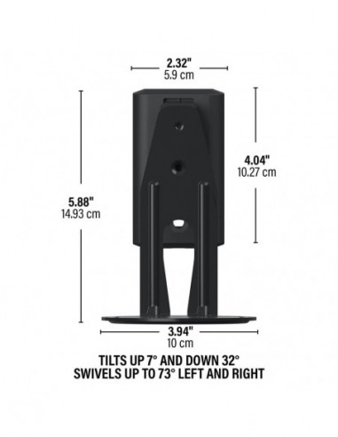 SANUS Wall Mount for Sonos ERA100...