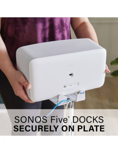 SANUS Floor Stand for Sonos Play:5 White