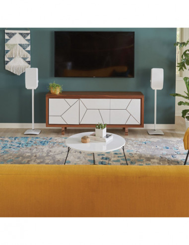 SANUS Floor Stand for Sonos Play:5 White