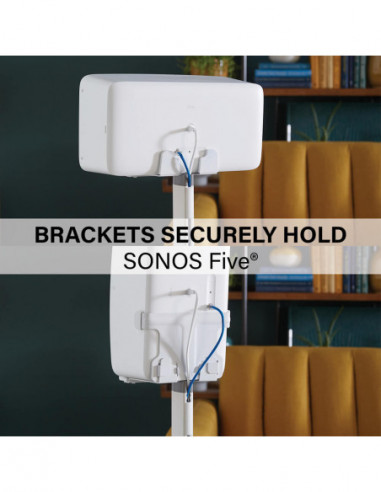 SANUS Floor Stand for Sonos Play:5 White