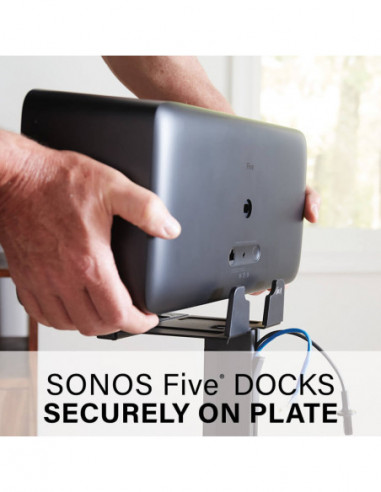 SANUS Floor Stand for Sonos Play:5 Black