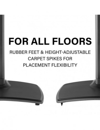 SANUS Floor Stand for Sonos Play:5 Black