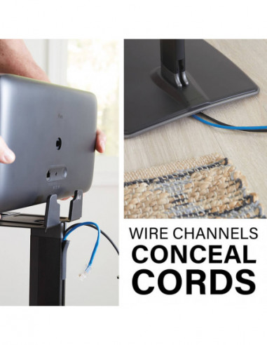 SANUS Floor Stand for Sonos Play:5 Black