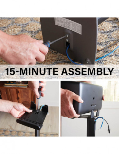 SANUS Floor Stand for Sonos Play:5 Black