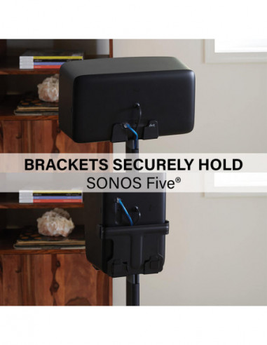 SANUS Floor Stand for Sonos Play:5 Black