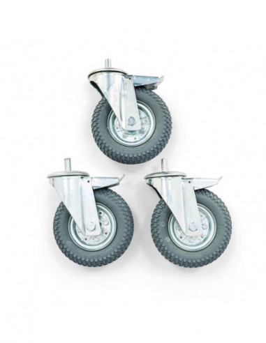 MANFROTTO Wheel Set 474 200mm W/Brakes