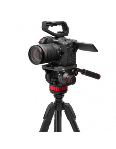 MANFROTTO Tripod Kit Video MVH502AH +...