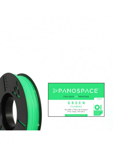 PANOSPACE Filament Green PLA 1.75mm 750g
