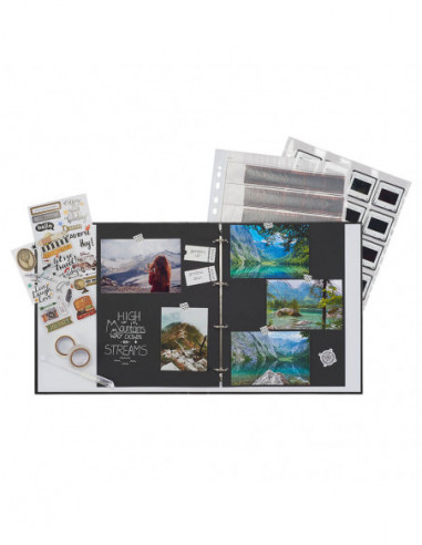 HAMA Folder for Negatives Black