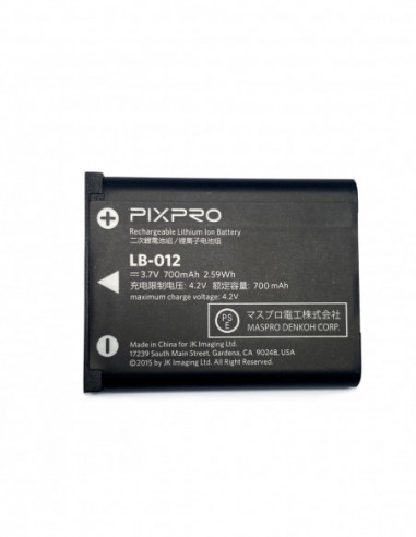 KODAK Battery Pixpro FZ53-F55 LB-012...