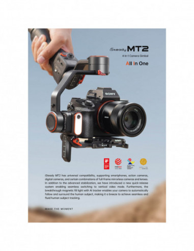 HOHEM Camera & Phone Gimbal iSteady...