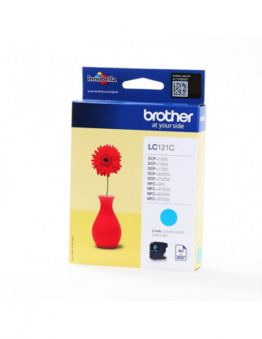 BROTHER Ink LC121C LC-121 Cyan