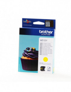 BROTHER Ink LC123Y LC-123...