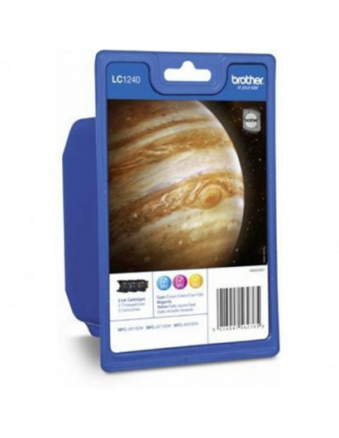 BROTHER Ink LC1240RBWBPDR LC-1240...