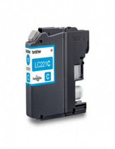 BROTHER Ink LC221C LC-221 Cyan