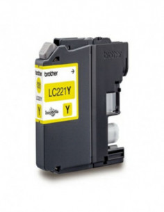 BROTHER Ink LC221Y LC-221...
