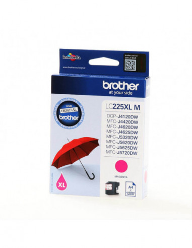 BROTHER Ink LC225XLM LC-225XL Magenta