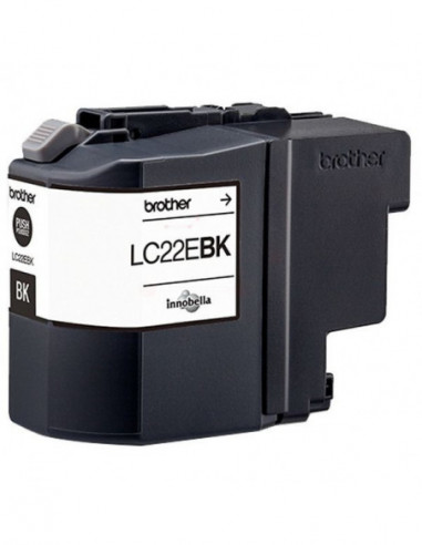 BROTHER Ink LC22EBK LC-22E Black