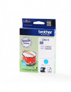BROTHER Ink LC22UC LC-22U Cyan