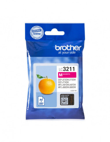 BROTHER Ink LC3211M LC-3211 Magenta