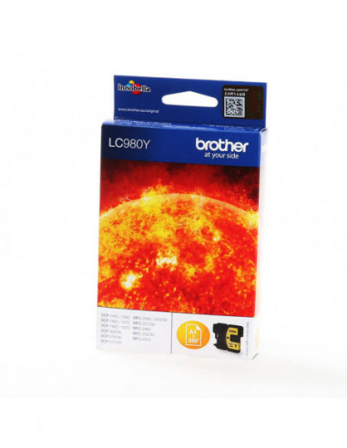 BROTHER Ink LC980Y LC-980 Yellow