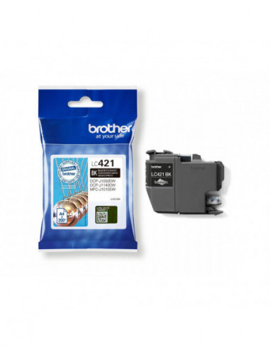 BROTHER Ink LC421BK LC-421 Black