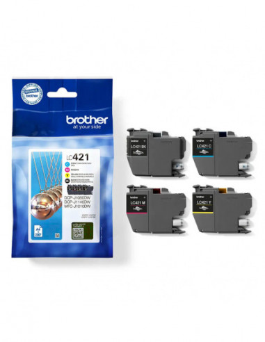 BROTHER Ink LC421VAL LC-421 Multipack