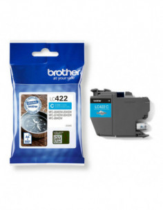 BROTHER Ink LC422C LC-422 Cyan