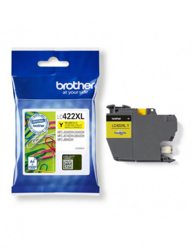 BROTHER Ink LC422XLY LC-422 Yellow