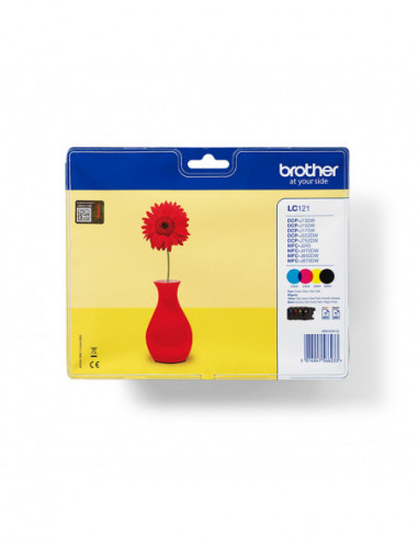 BROTHER Ink LC121VALBP LC-121 Multipack