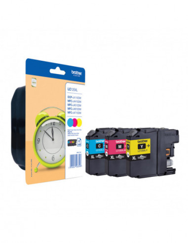 BROTHER Ink LC125XLRBWBP LC-125XL...