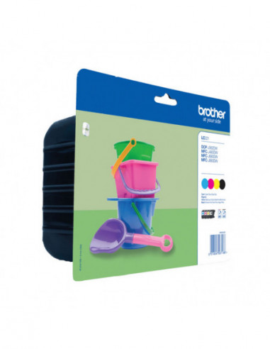 BROTHER Ink LC221VALBP LC-221 Multipack