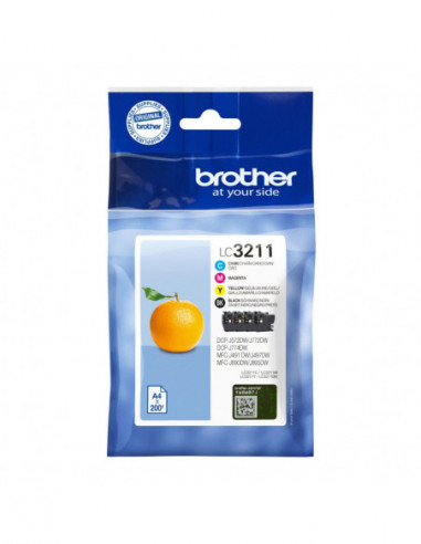 BROTHER Ink LC3211VAL LC-3211 Multipack