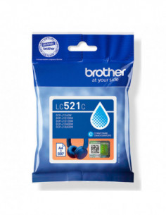 BROTHER Ink LC521C LC-521 Cyan