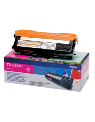 BROTHER Toner TN328M TN-328 Magenta