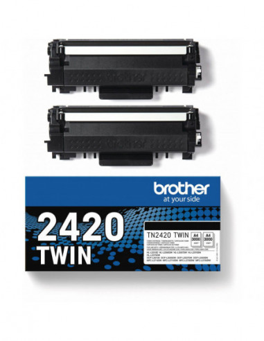 BROTHER Toner TN2420TWIN TN-2420...