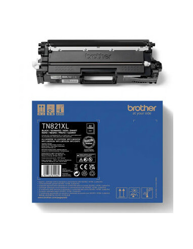 BROTHER Toner TN821XLBK TN-821XL Black