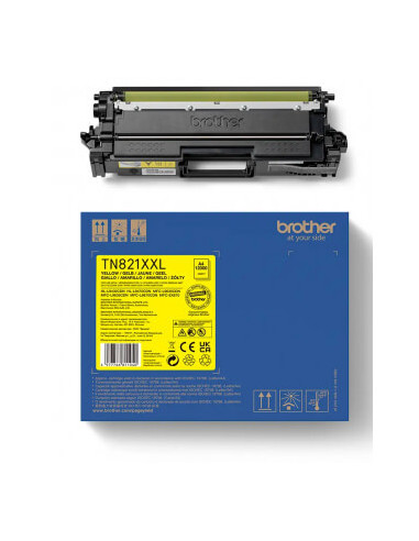 BROTHER Toner TN821XXLY TN-821XXL Yellow