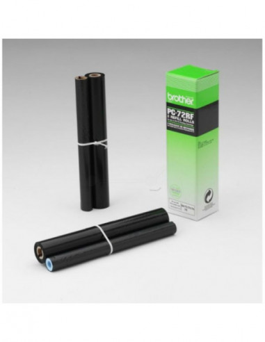 BROTHER Ribbon PC72RF PC-72RF Black...