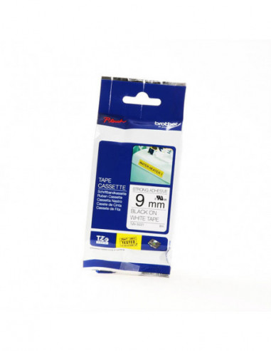 BROTHER Tape TZE-S221 9mm Black on White