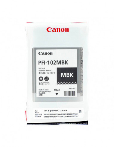 CANON Ink 0894B001 PFI-102 Matte Black