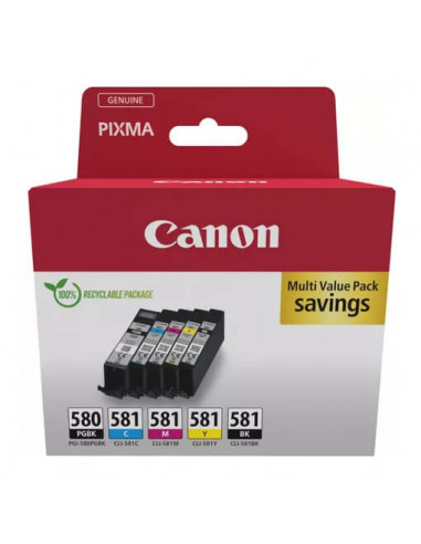 CANON Ink 2078C007 PGI-580/CLI-581...