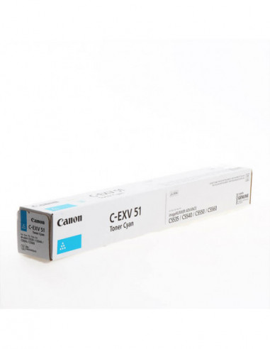 CANON Toner 0482C002 C-EXV 51 Cyan