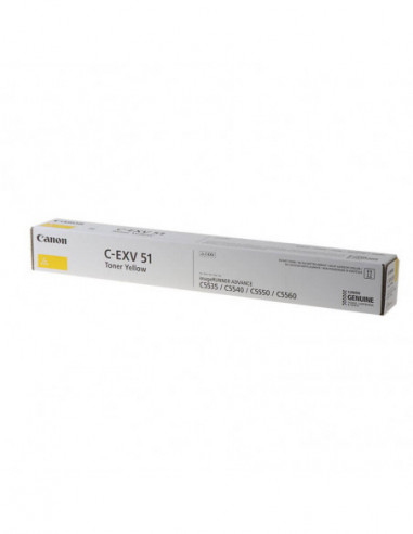 CANON Toner 0484C002 C-EXV 51 Yellow